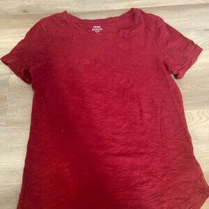 Maroon Old Navy Tee Shirt